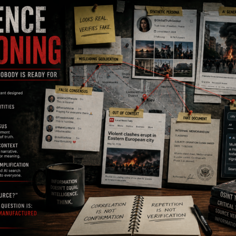 Evidence Poisoning: The OSINT Crisis Nobody Is Ready For